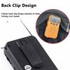 Mini Portable Pointer FM AM Radio LED Flashlight Stable Signal DSP Radios Rechargeable Bluetooth Speaker Earphones Listening Ra