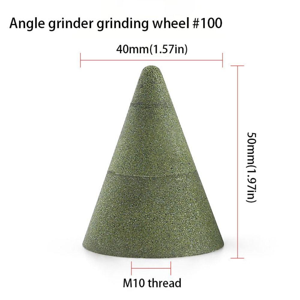 Cone Shape Cone Shape Polishing Wheel 50/100/200 Grits Tile Trimming Tool Internal Hole