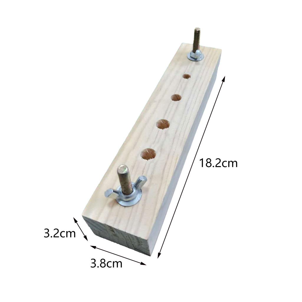 Wooden Binding Press Machine Durable Wooden Bookbinding Press for Home Tags DIY Bookbinding Manual Binding Paper Punch Machine