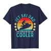 2024 Jet Ski Dad Like A Regular Dad But Cooler Vintage T-Shirt Men Faddish Fitness Tops Tees Cotton T Shirt Family Tshirt