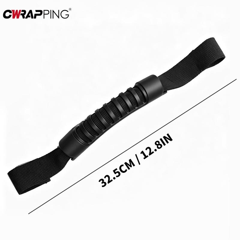 Car Grab Door Handle Bar Paracord Grip Armrest Pulling Strip Headrest Rear Seat Back for RV Camper Car Interior Accessories
