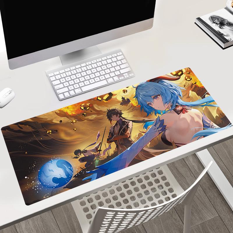 Genshin Impact Large Anime Gaming Mouse Desk Pad