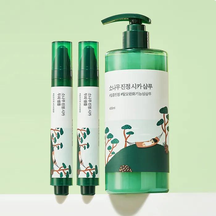 [SET] Pine Calming Cica Shampoo 400ml + Scalp Ampoule 15ml x 2