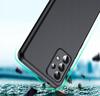 Case for SAMSUNG GALAXY A53 5G Matte Black Silicone Slim + GLASS