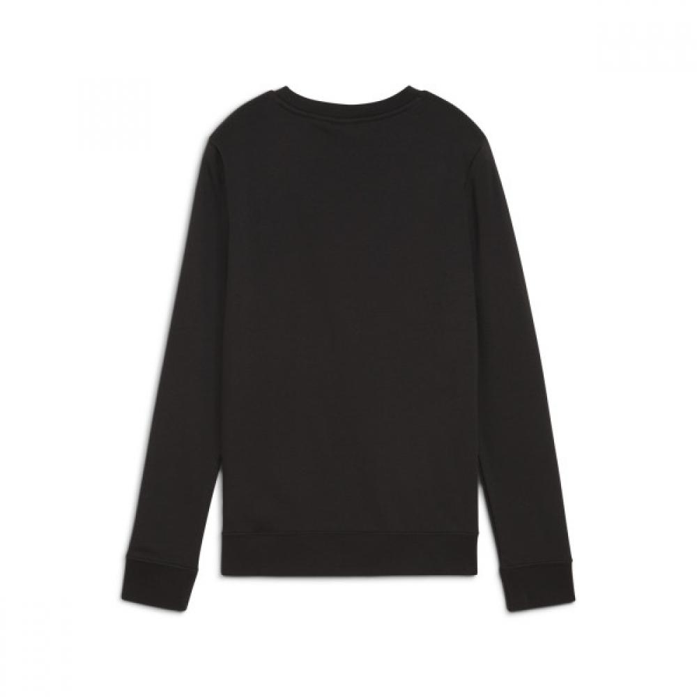 Official Puma Puma Official Essentials Small Logo French Terry Crew Tr