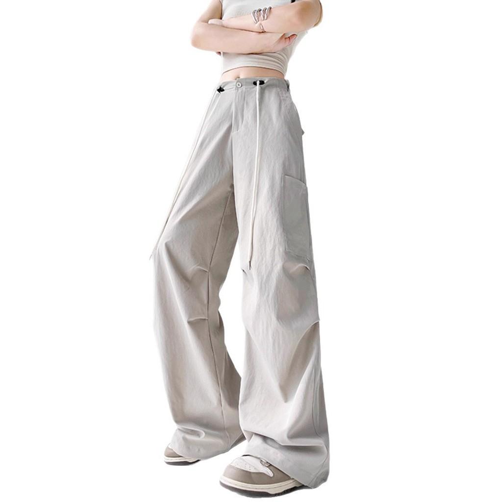Girls Spring Outdoor Cargo Pants With Quick Dry Fabric For Casual Wear
