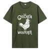 Funny The Chicken Whisperer New Retro Tshirt Unisex S Clothing Casual Cotton Tops Tees Fitness T Shirt Oversized Streetwear Tshirt