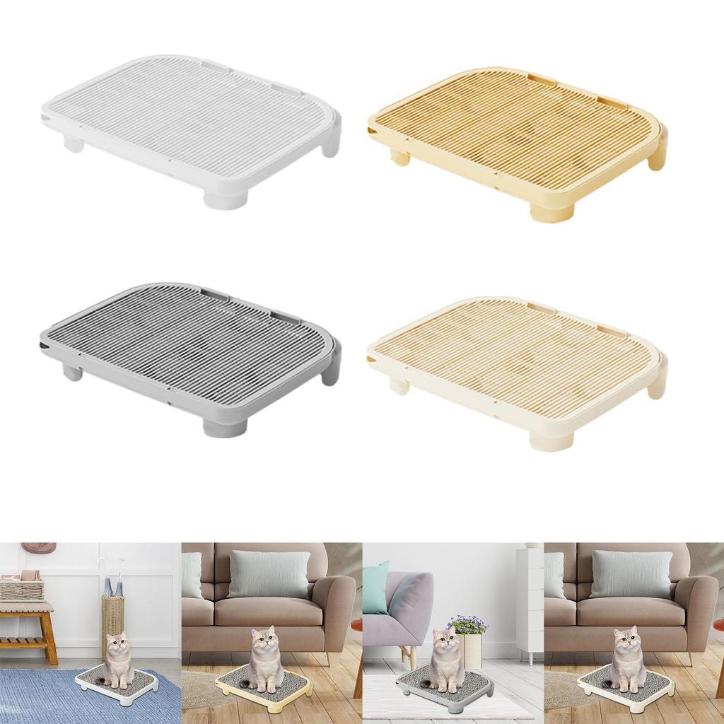 Cat Litter Mat Cat Litter Trapping Mat Kitten Litter Box Footboard Pad for Lavatory Indoor Cats Bathroom Bedroom Pet Supply