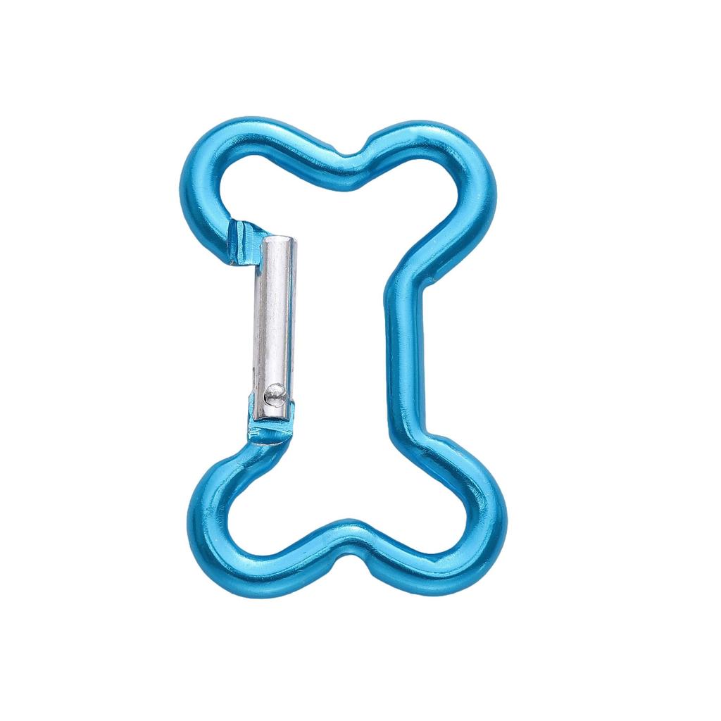 1pc Mountaineering Buckle Love Star Buckle D-Shaped Buckle Color Backpack Buckle Aluminum Keychain DIY Accessories