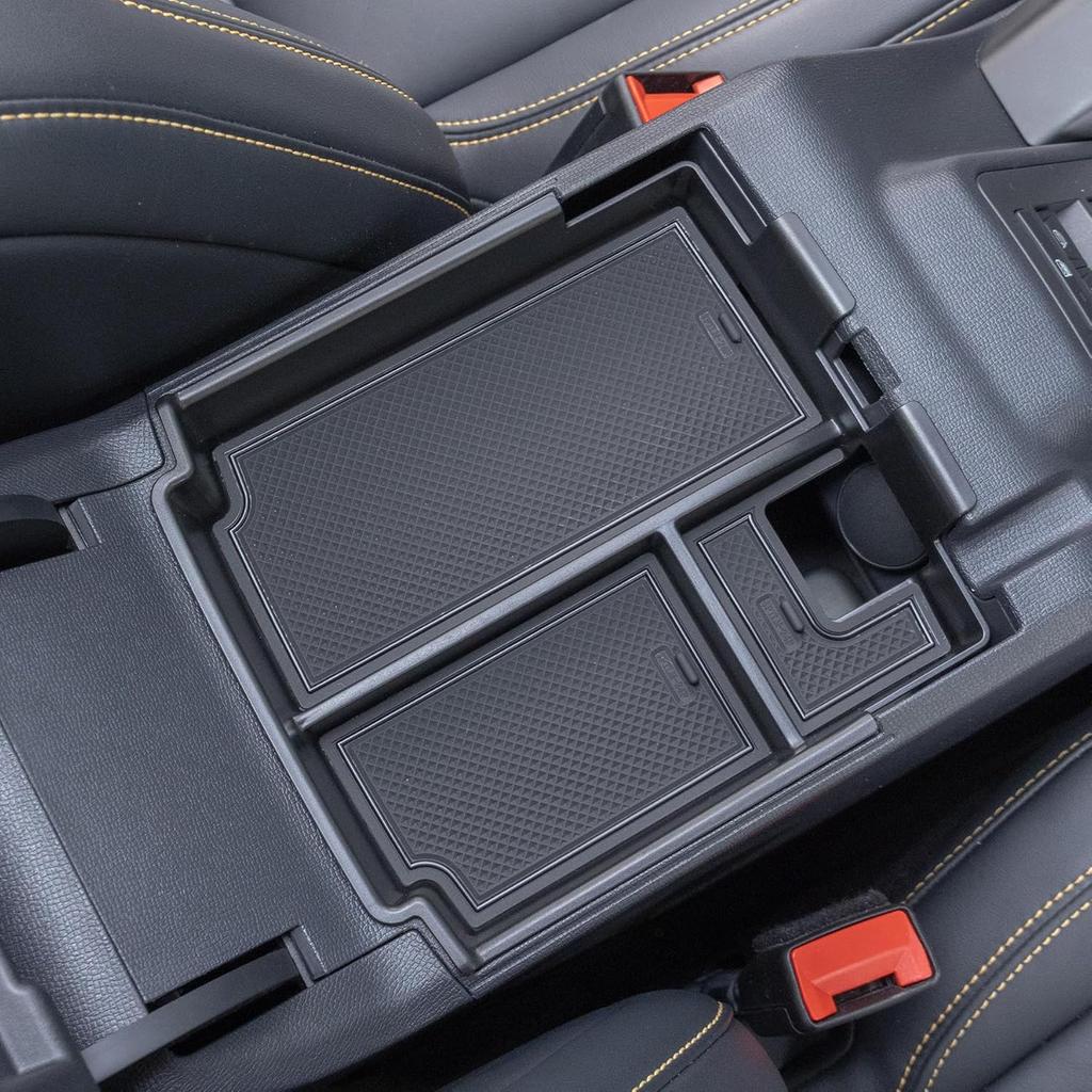 TOPTALL 2025 Upgraded Tray Compatible With Ford Bronco 2025 4-Door Automatic Transmission, Full Size Bronco Center Console Organizer Armrest Box