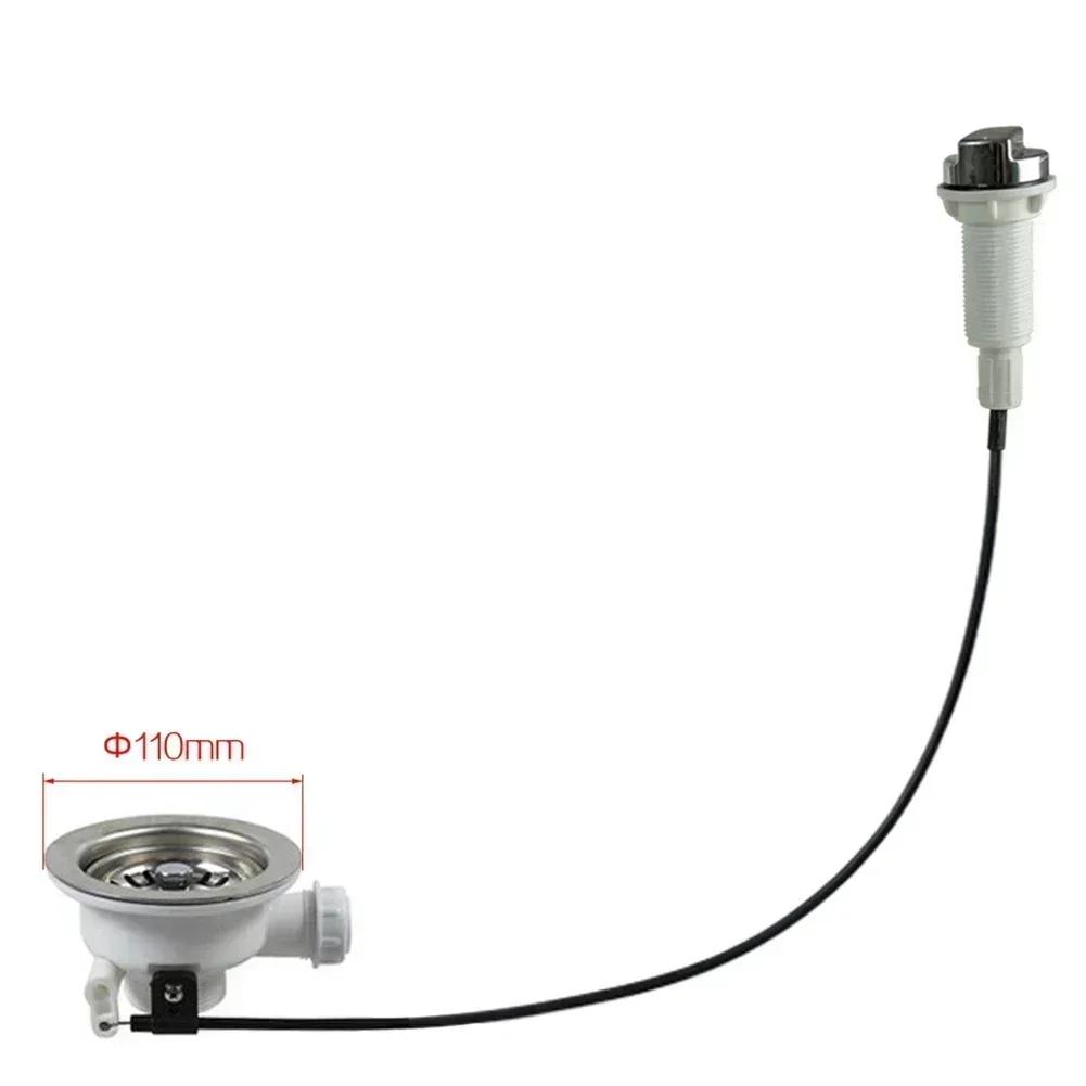

Drain Filter, Sink Drain Filter, Bowl-type Sink Drain Filter, Kitchen Sink Drain Filter With Wire Control Sink Drain Filter Tool