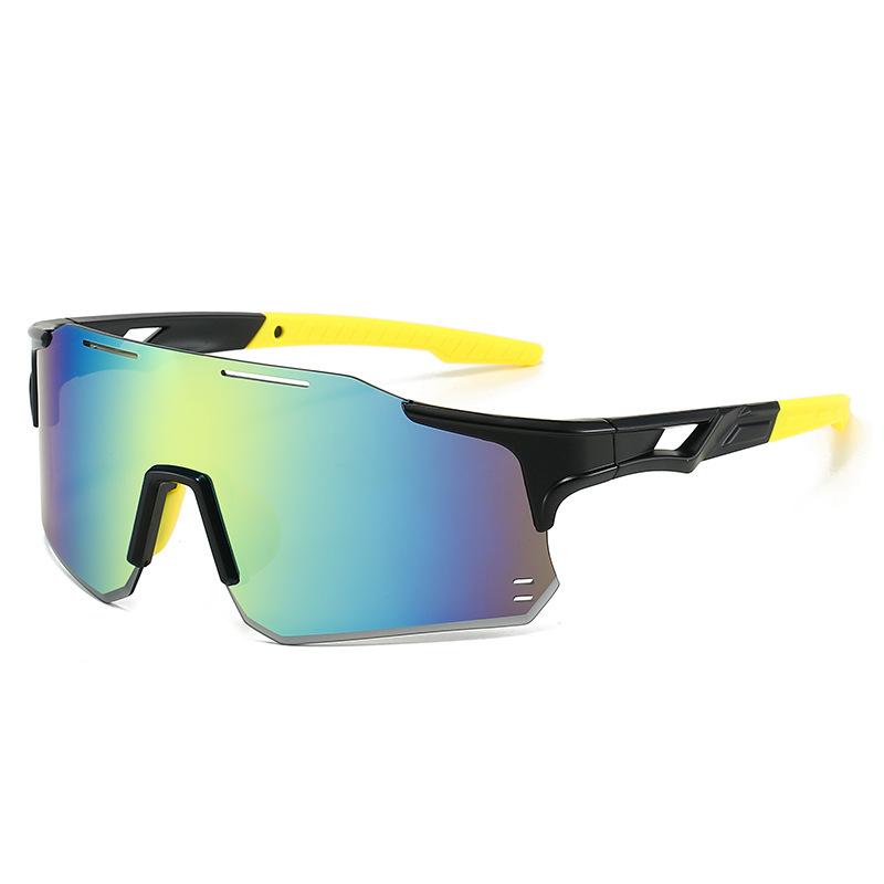 Men'S And Women'S Colorful Cycling Sunglasses, Windproof Sports Sunglasses 9351 Outdoor Sports Glasses