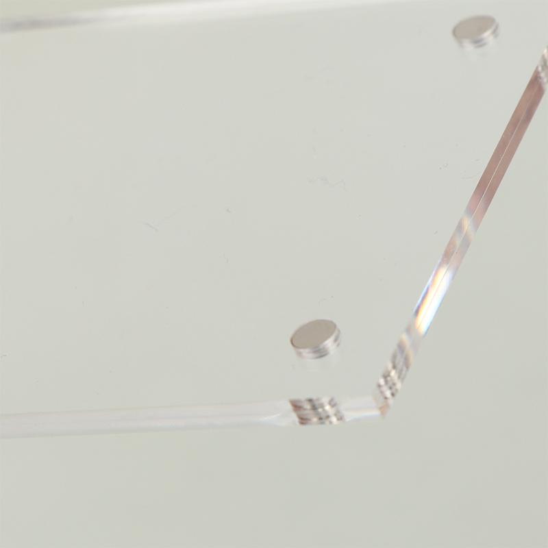 1 Stück Transparenter Fotorahmen Acryl Magnetischer Display-Rahmen Poster-Display-Ständer 2 mm Für Zimmer Schreibtisch Hausdekoration