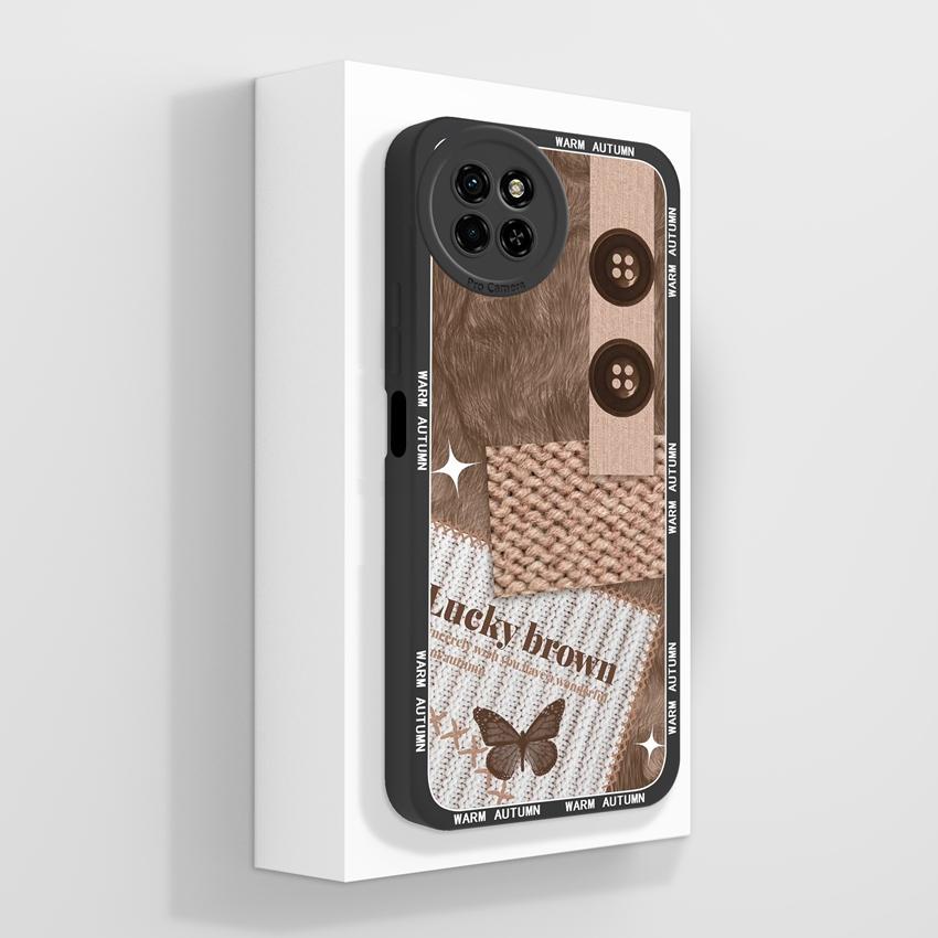 For Itel S23 S24 S25 P55 P65 A70 A80 Lovely Cat Phone Cover Camera Protection Soft Liquid Silicone High Quality Anti Fingerprint Case For Itel Housing