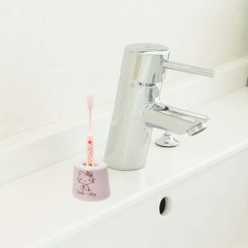 Skater Toothbrush Stand Toothbrush Holder Hello Kitty Line Design Sanrio TBST1-A