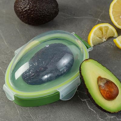 Küche Lebensmittel Lagerung Box Avocado Platzsparende Container Gemüse Organizer Wiederverwendbare Kunststoff Obst Behälter Gemüse Crisper