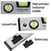 Magnetic Angle Meter Angle Ruler Digital Display Level Electronic Level Ruler Digital Display Slope Meter 400MM Aluminum Alloy