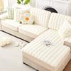 Rabbit Plush Sofa Cover All-Inclusive Universal Sofa Cushion Winter Sofa Cushion Non-Slip Sofa Cover Sofa Cover
