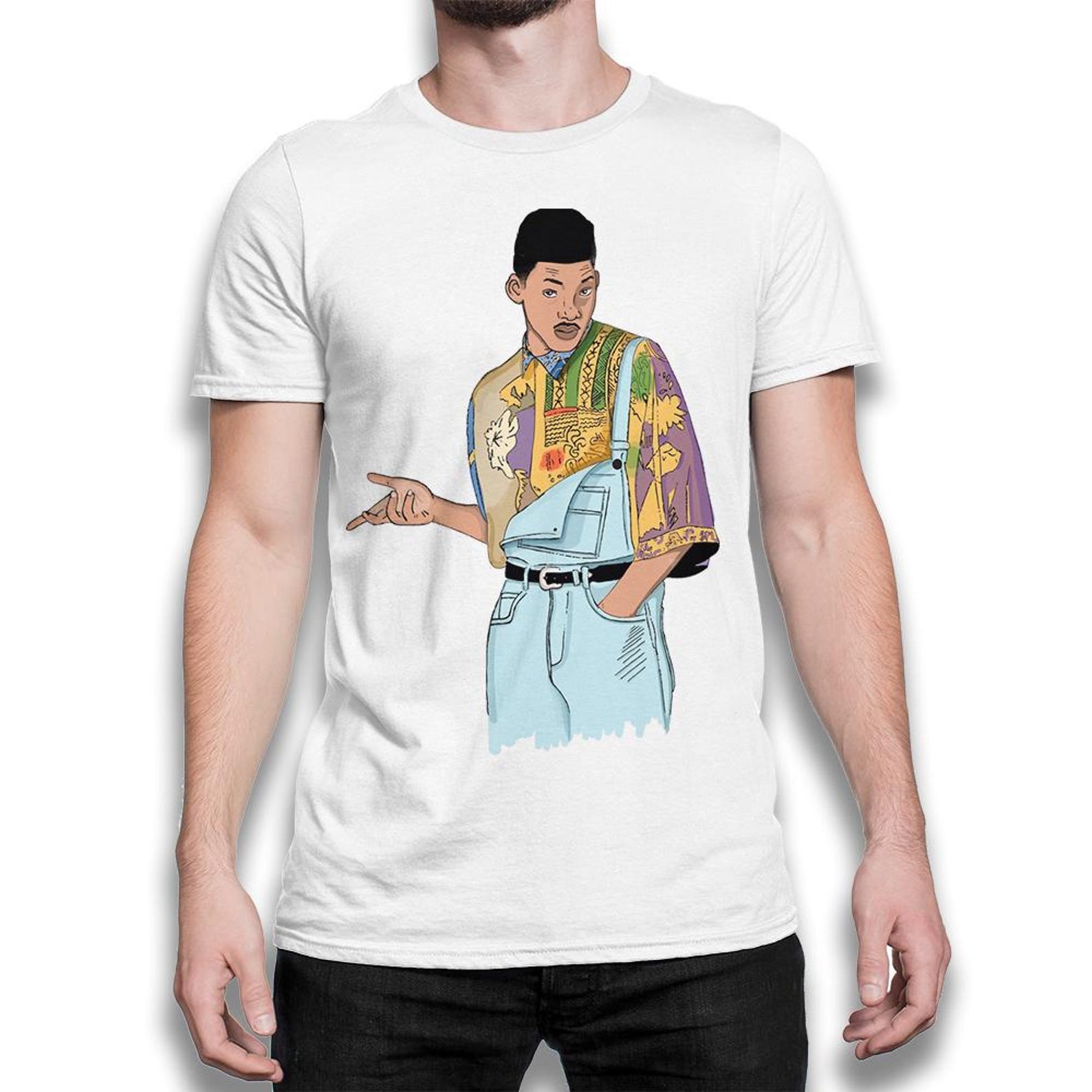 Will Smith The Fresh Prince of Bel-Air T-Shirt, Men s and Women s Sizes Tee L