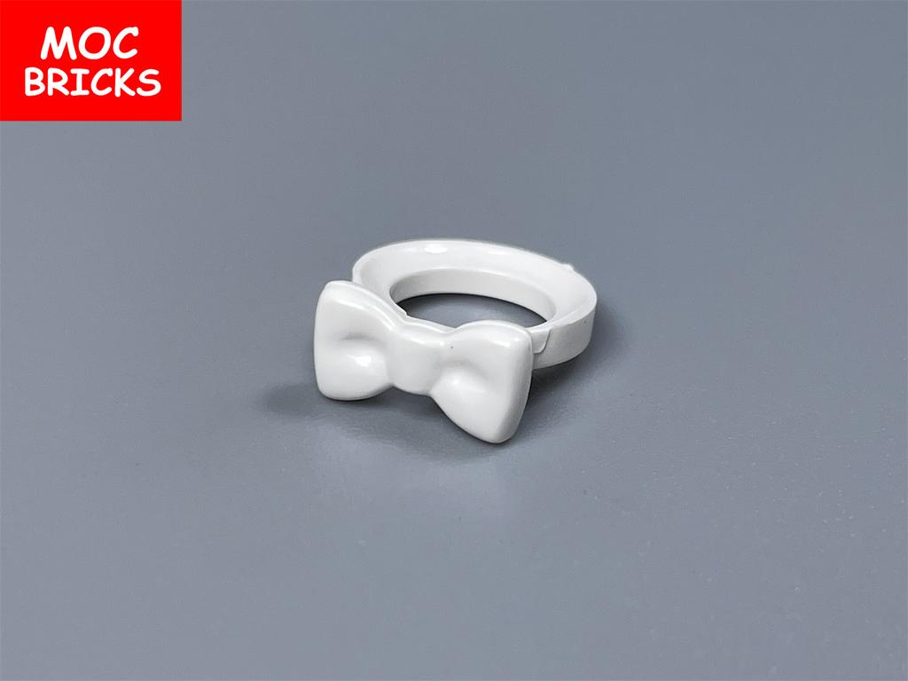 10 peças/lote MOC Tijolos Barba Longa Curta Bigode Gravata Borboleta Modelo Figura de Ação Blocos de Construção Educacionais Brinquedos para Crianças