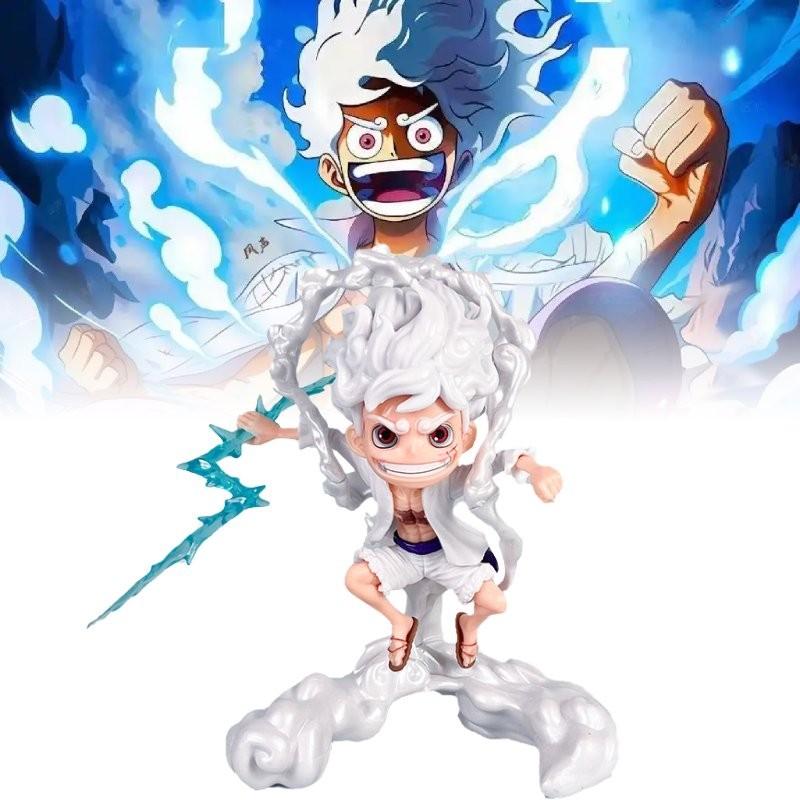 Vibrant Anime Figure Sd Nika Luffy Gear Five Awakening Model Display