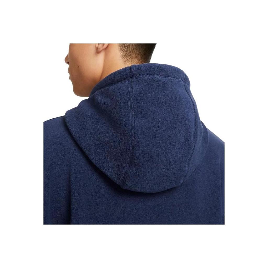 Nike Pullover Hooded Fleece Soft Comfortable Jacket Men Jackets Deep-Navy FZ0661-410