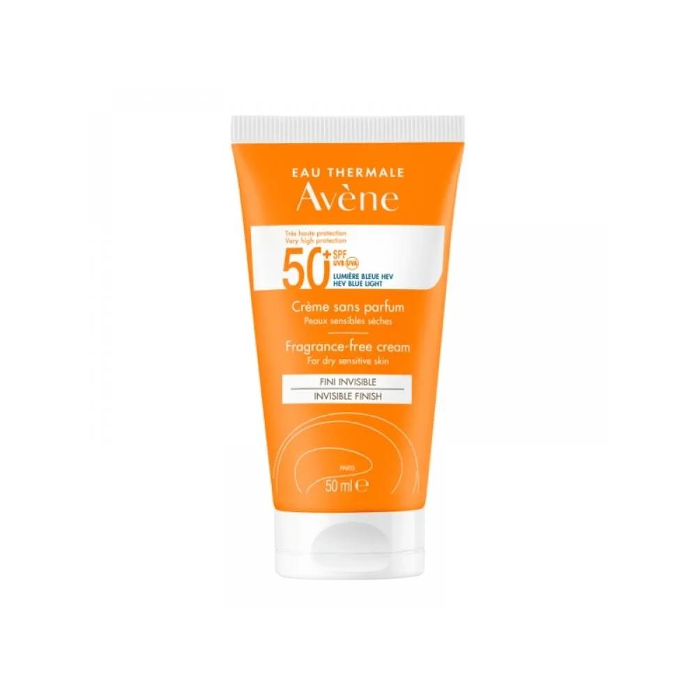 Avene Solaire Fragrance-Free Cream SPF50+ 50ml