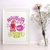 Naughty Gnome Self Adhesive  Snowflake Letters DIY T-Shirt Pillow Fabric Bags