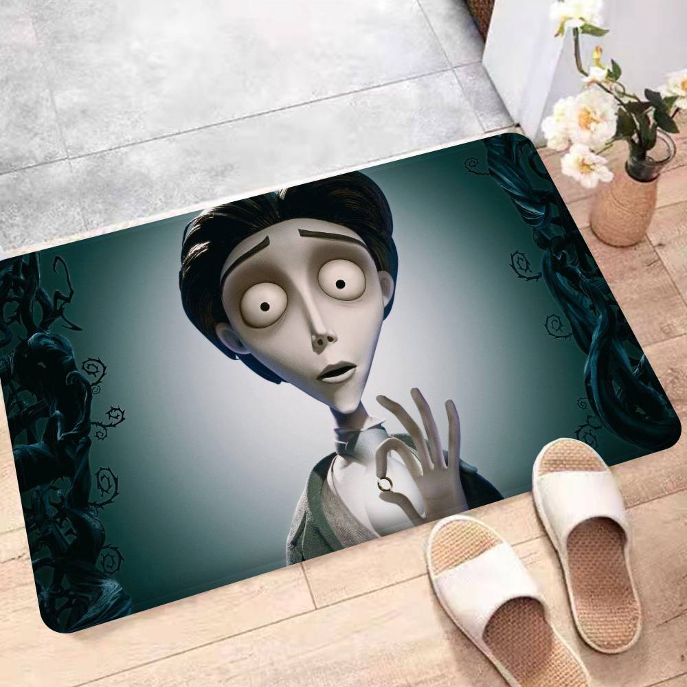 C-Körper B-Braut KARIKATUR Fußmatte Kinderzimmer Schlafzimmer Dekoration Balkon Anti-Rutsch-Fußmatte Wohnzimmer Fußmatte Teppich