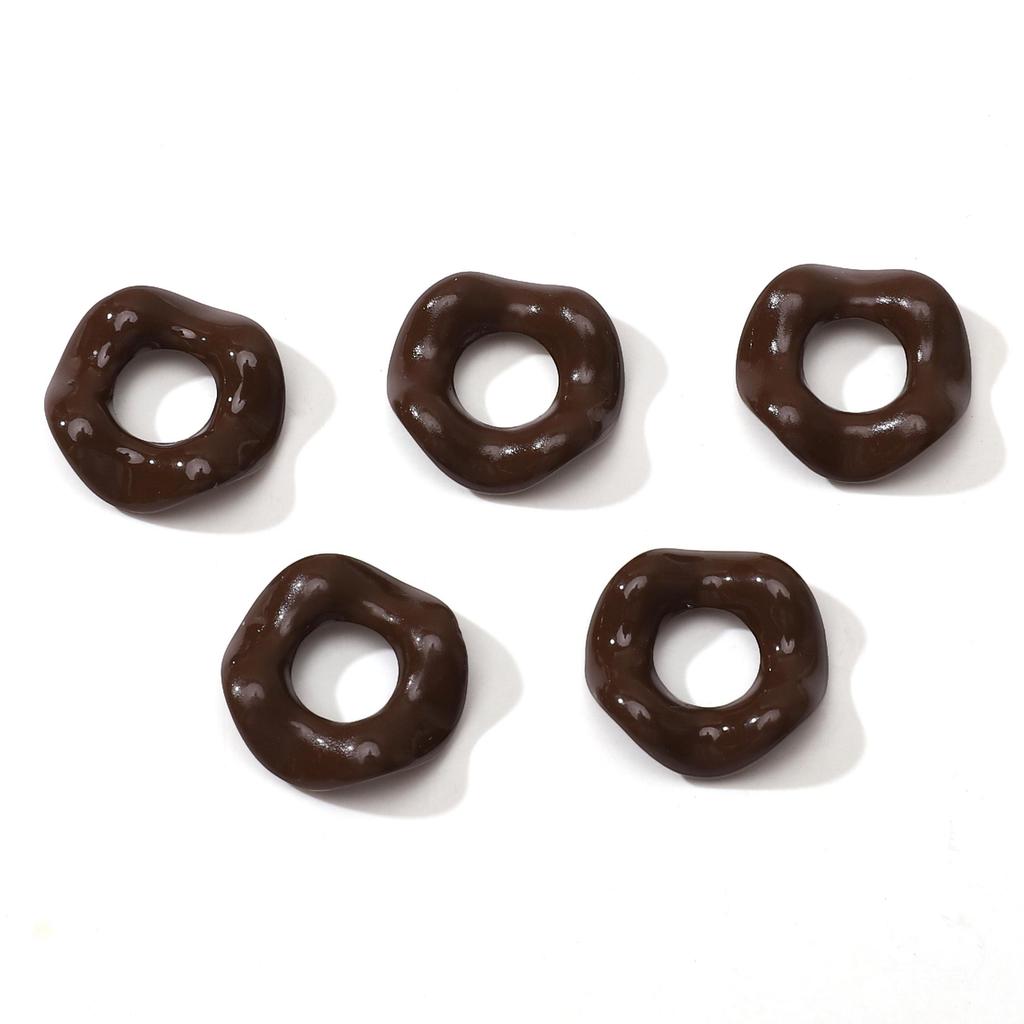 5/20 Sztuk Akrylowe Malowane Natryskowo Warstwowe Koraliki Do DIY Naszyjnika Bransoletki Kolczyków Tworzenia Biżuterii Akcesoria Rzemieślnicze