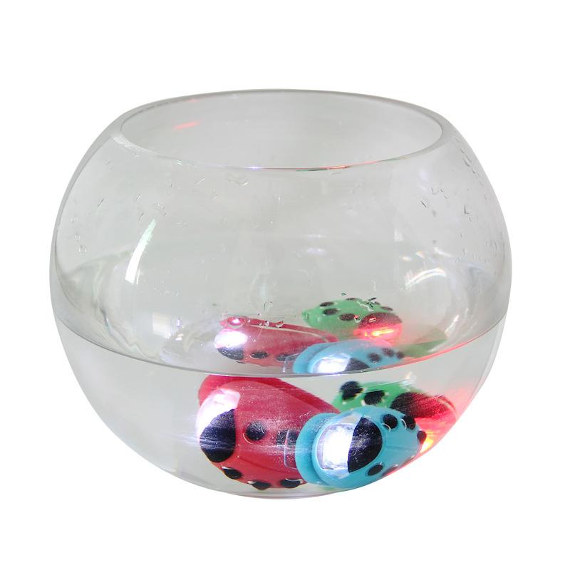 Children's Balance Car Light Ladybug Light Night Riding Frog Light Scooter Warning Children's Car Bicycle Front Light LED Tail Light