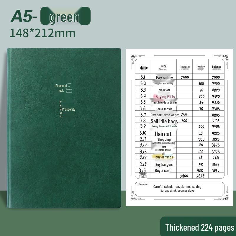 Family Financial Management Notebook: Track Income, Expenditure, and Living Expenses
