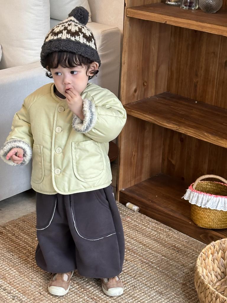 Children's autumn and winter clothing new children's clothing baby cotton jacket winter clothing boys thickened suit