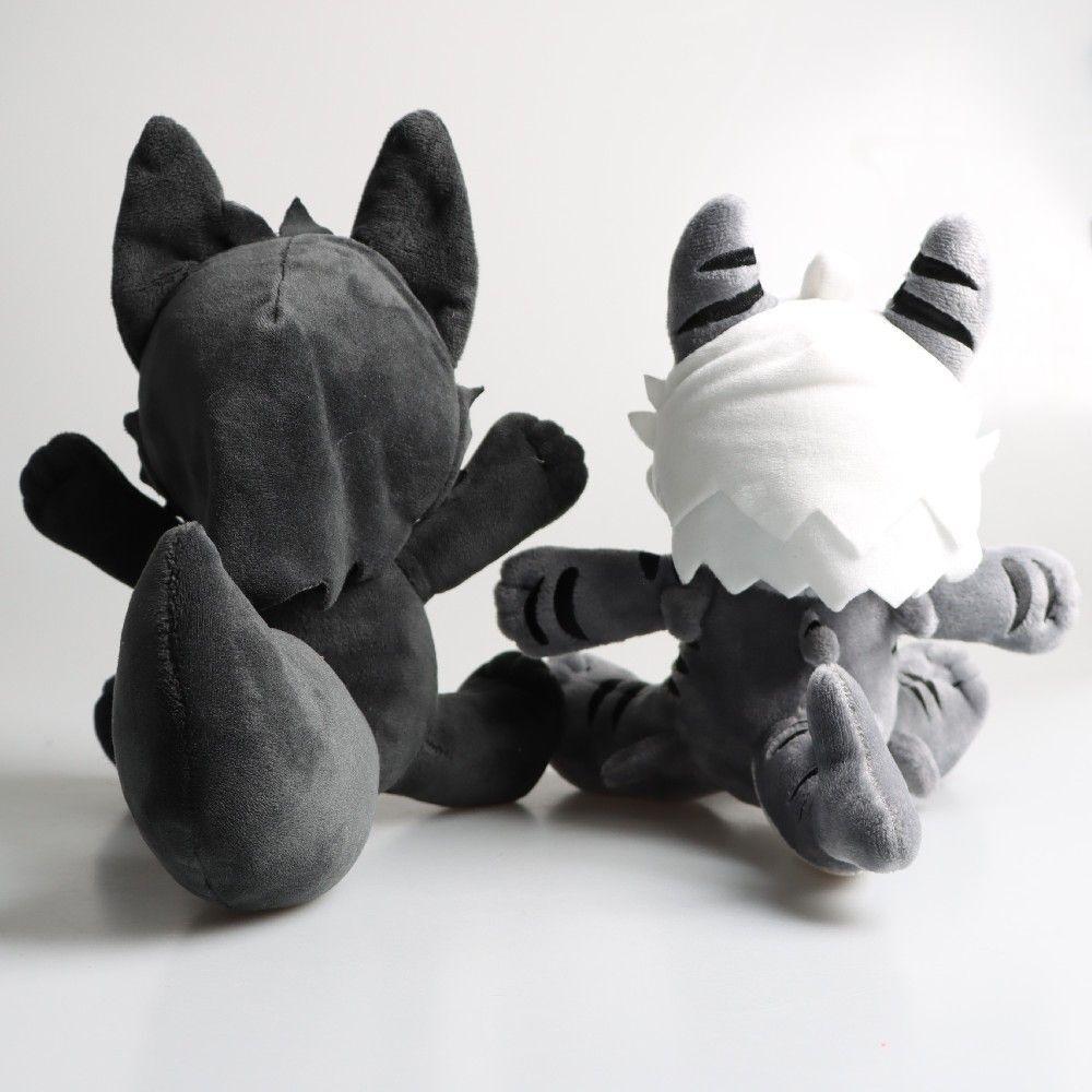 25Cm Anime Gioco Cambiato Puro Peluche Giocattoli Cartone Animato Gatto Squalo Animali di Peluche Bambola Dr.K Peluche Cuscino Bambini Compleanno Regali di Natale