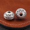 Ethnic Style S999 Sterling Silver Spacer Beads for DIY Braiding & Accessories
