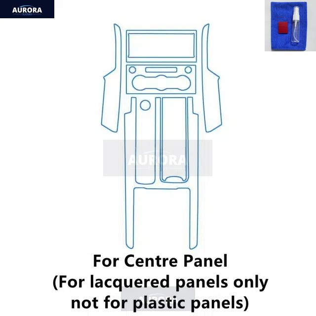 

For LAND ROVER DISCOVERY 17-19 Car Interior Center Console Transparent TPU Protective Film Anti-scratch Repair Film Accessories