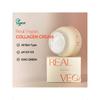 KLAVUU Real Vegan Collagen Eye Patches 60 Patches | Korean Overnight Under Eye Mask Infused With 500 Daltons Low-Molecular Carrot Collagen