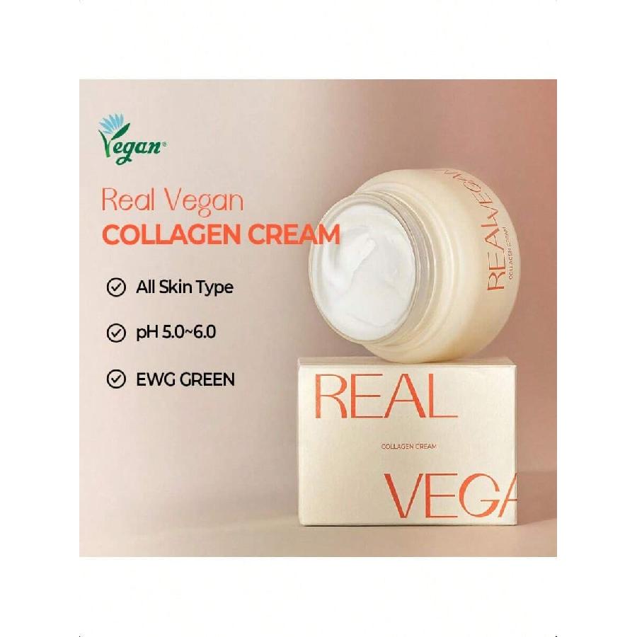 KLAVUU Real Vegan Collagen Eye Patches 60 Patches | Korean Overnight Under Eye Mask Infused With 500 Daltons Low-Molecular Carrot Collagen
