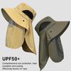 Summer Uv Protection Hiking Hat Quick-Drying Wide Brim Outdoor Visor Bucket Hats Mesh Breathable Sun Hat Outdoor Cycling Hat