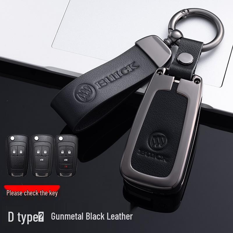 Premium Metal Key Case for Buick: Excelle, Envision, LaCrosse, Verano, GL8 Models