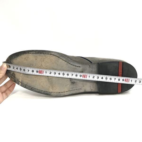 Lloyd suede leather chukka boots 10.5 28.5-29 gray Germany(USED)