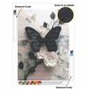 Kit Pictură cu Diamante pentru Adulți DIY Fluture Strălucitor Pânză Artistică pentru Meșteșug Relaxant Decor perete Acasă și Idee Creativă de Cadou Handmade
