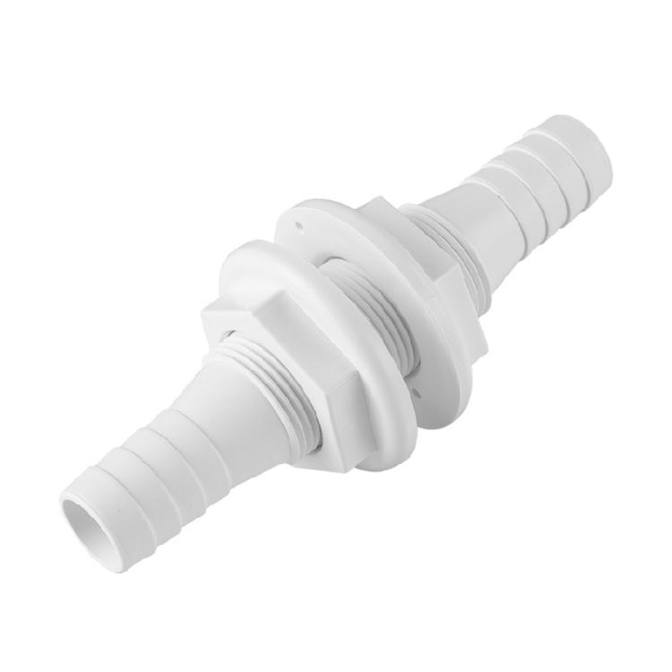 Plastic Thru Hull Connector Versatile 3/4" Thru Hull Fitting for Maintaining Dry Interiors In Yachts & Sailboats