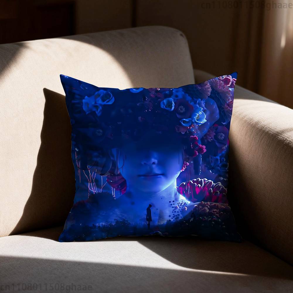 Game SSilent Hill Pillow Case Pillow Case Living Room Sofa Cushion Cover Suitable For Home Bedroom Room Decoration