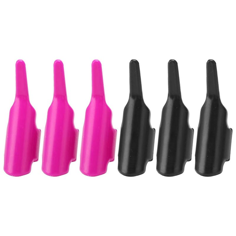 

M-Modern-6 Pcs Sewing Finger Thing Pusher, Finger Protector, Fingerthing Thread Controller, Sewing Fabric Ironing Tool Durable