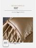 Summer Nude Four-Piece Solid Color Mulberry Silk Bedding Set with Ice Silk Bed Sheet