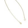 Verte [925 Silber] Un.silver.176 / ave Kugelkette (Gold)