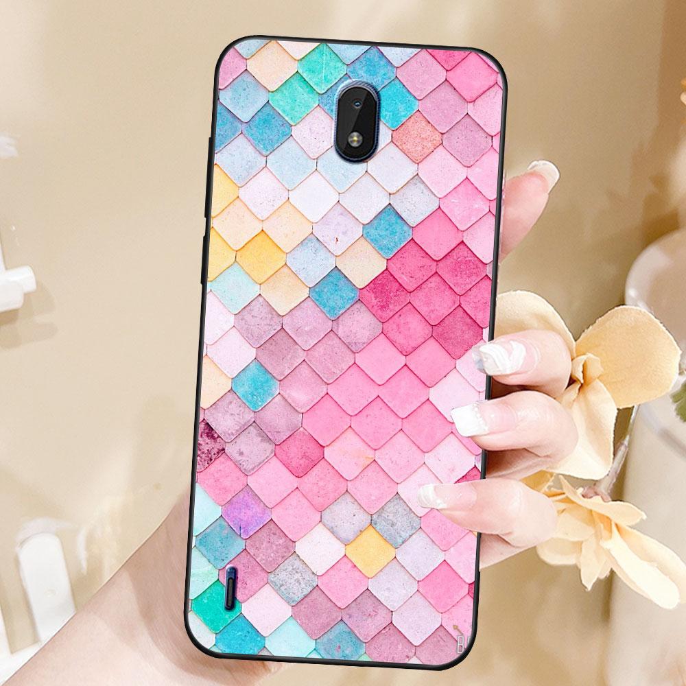 Case For Nokia C01 Plus Coque Nokia C1 2nd Edition TPU Soft Silicone Phone Funda For Nokia C01 Plus TA-1383 Cover Capa Bumper