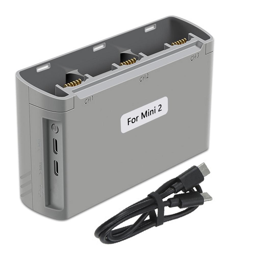 For Mavic Mini 2/SE Battery Charging Hub Drone Battery Charger Charge Three Batteries for DJI Mini SE/Mini 2 Drone Accessories