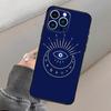 Apple Iphone15 Mini Mobile Phone Case, Evil Eye Mobile Phone Case, Painted Anti-Drop, Huawei Anti-Drop Mobile Phone Case.